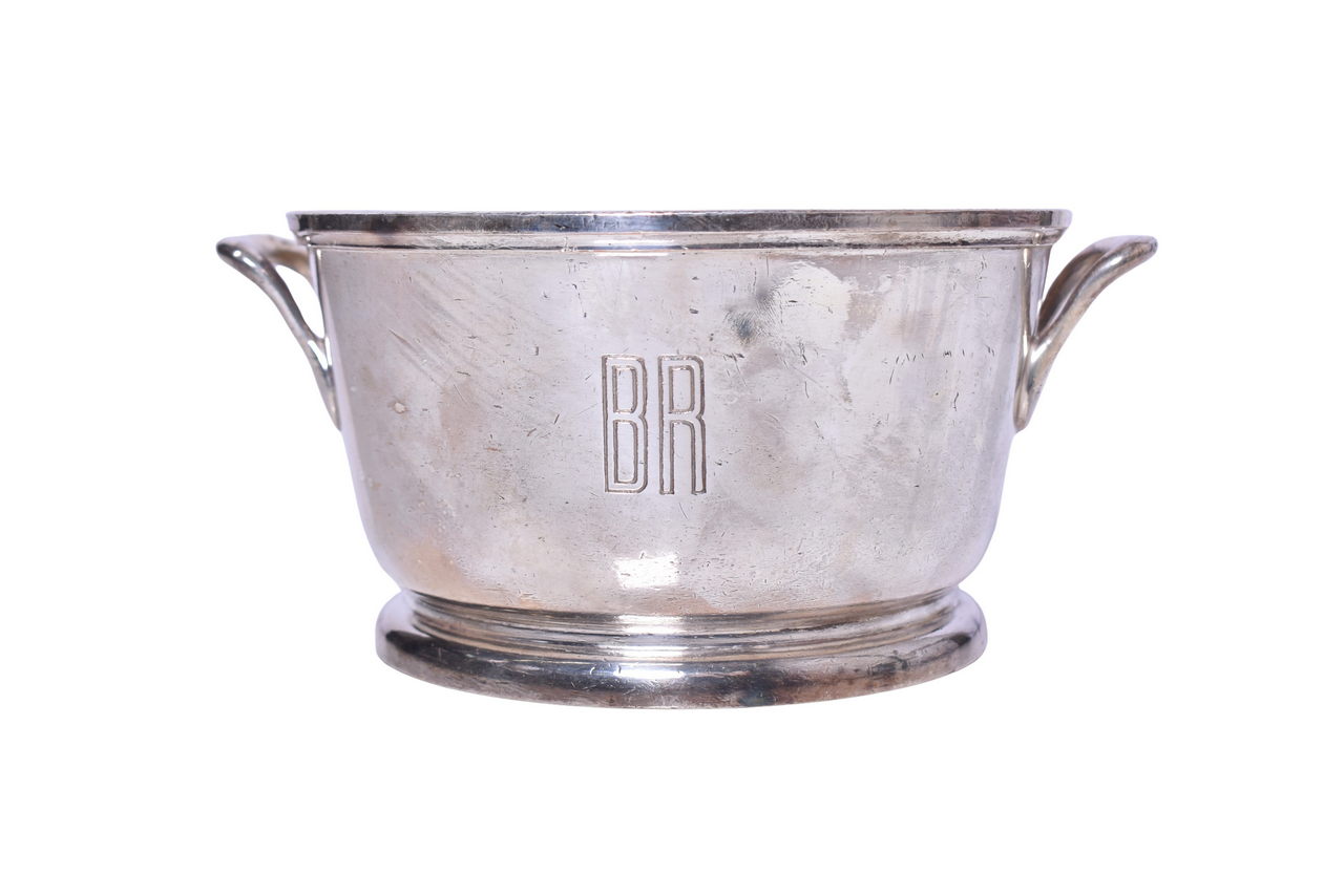3369 - Reed & Barton Burlington Route Silver Ice Bucket 60 Oz. thumbnail