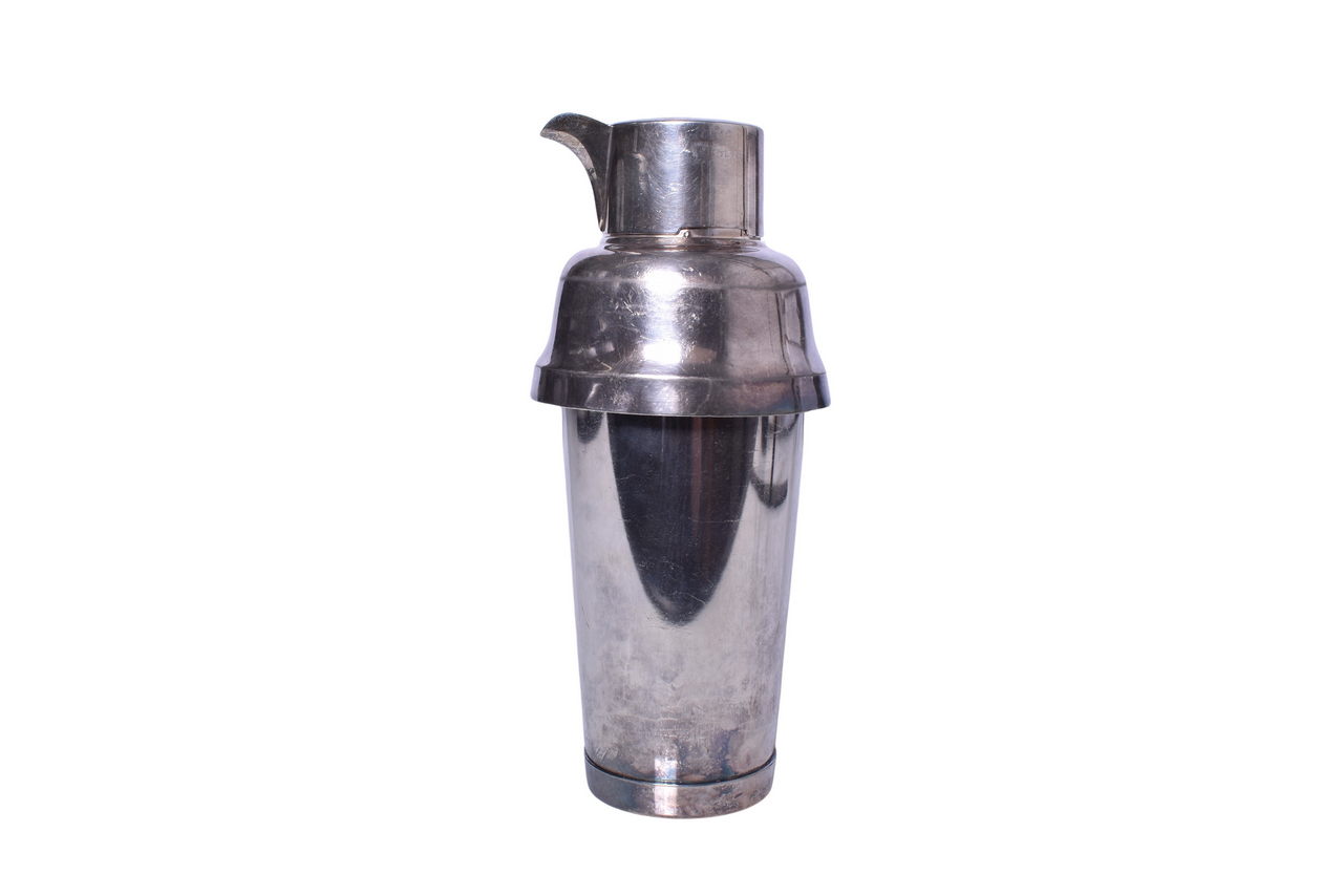 3409 - Western Pacific Railroad International Silver Cocktail Shaker 30 Oz. thumbnail