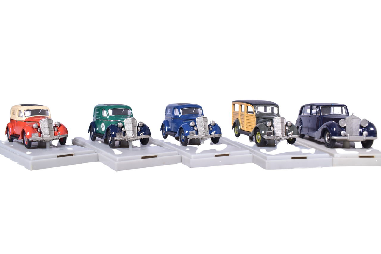 116 - Five Rextoys Car Models - Ford and Rolls Royce thumbnail