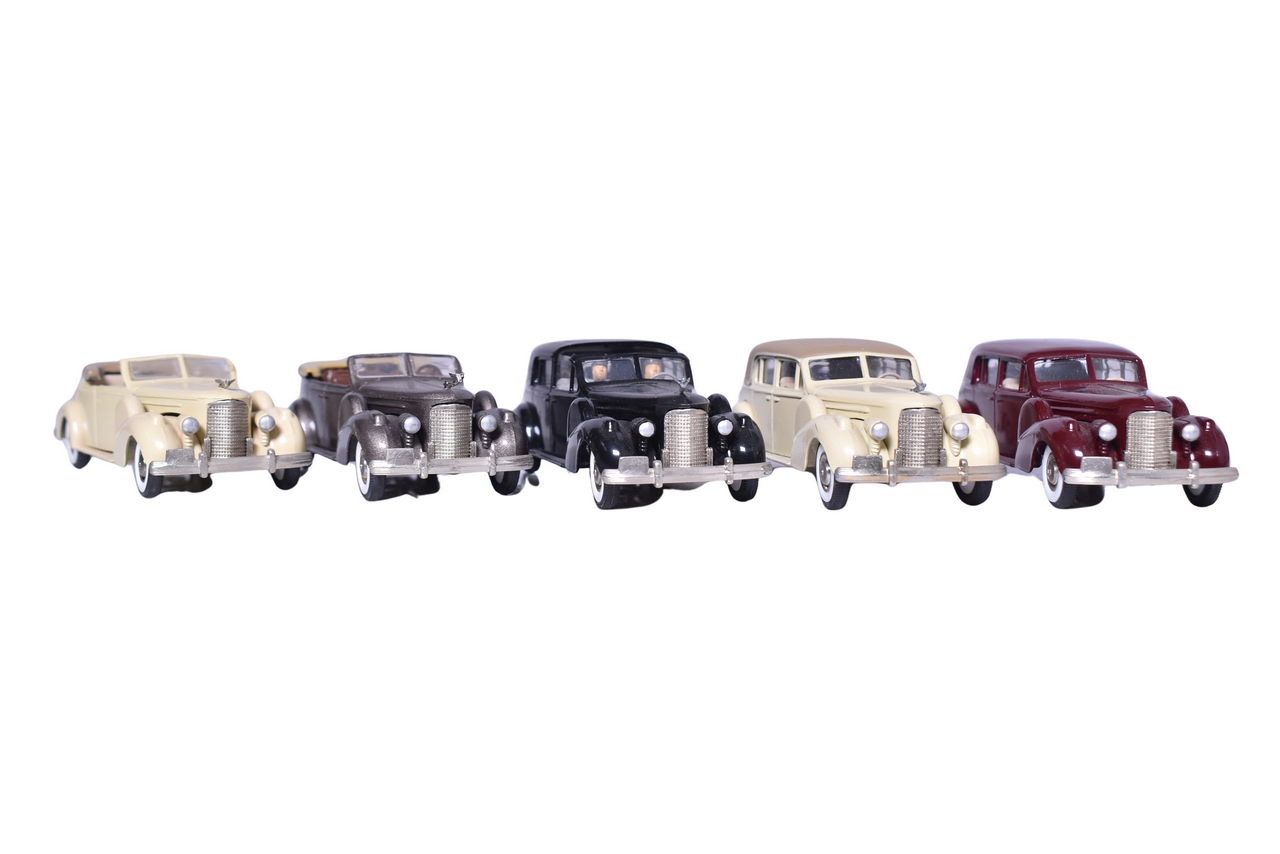 126 - Five Rextoys Car Models - 1938-1940 Cadillac V16, Her Majesty's Car thumbnail