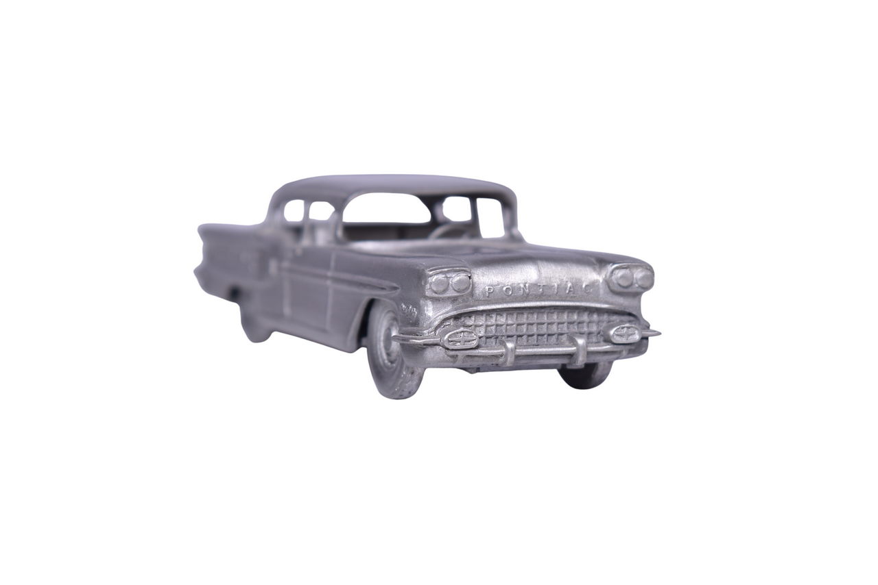 138 - HC (Hamilton Collection?) Pewter 1958 Pontiac Star Chief thumbnail