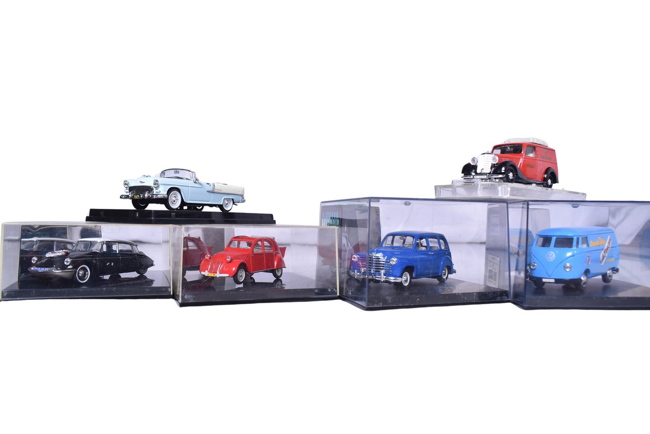 295 - Six Vitesse Model Cars - Chevy, Renault, Mercedes-Benz, and Volkswagen thumbnail