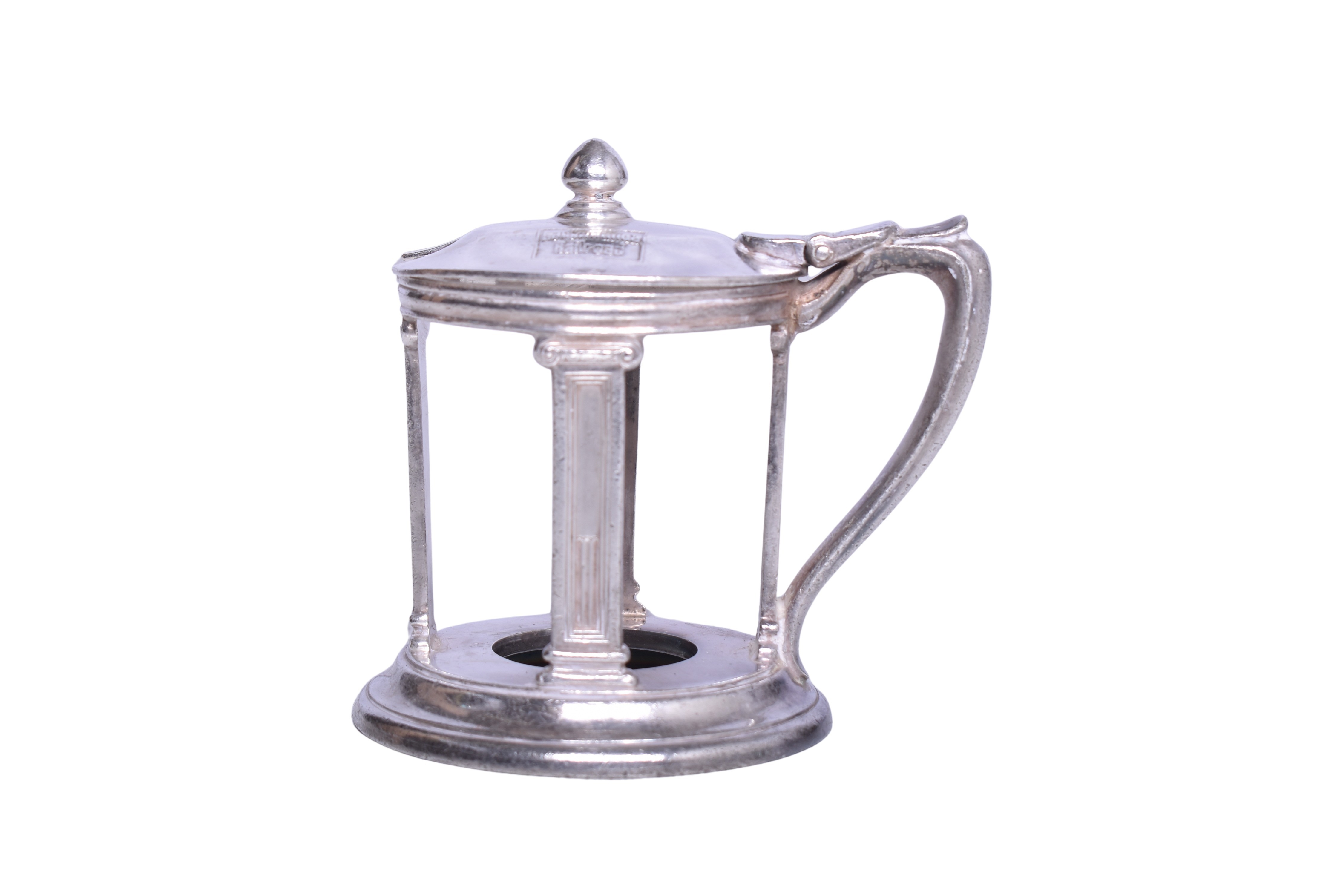 3251 - Reed and Barton Lackawanna Railroad Silver Mustard Pot thumbnail