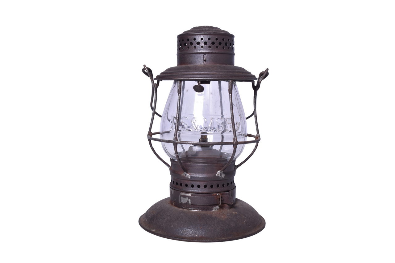 3362 - Adams & Westlake Lake Shore & Michigan Southern Railway Bell Bottom Railroad Lantern thumbnail