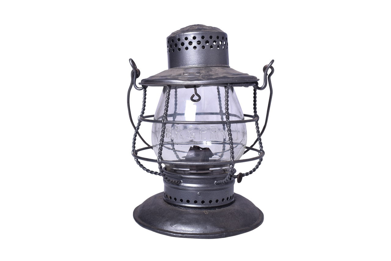 3382 - Defiance Lantern & Stamping Co. Buffalo Rochester & Pittsburgh Railway Railroad Lantern thumbnail