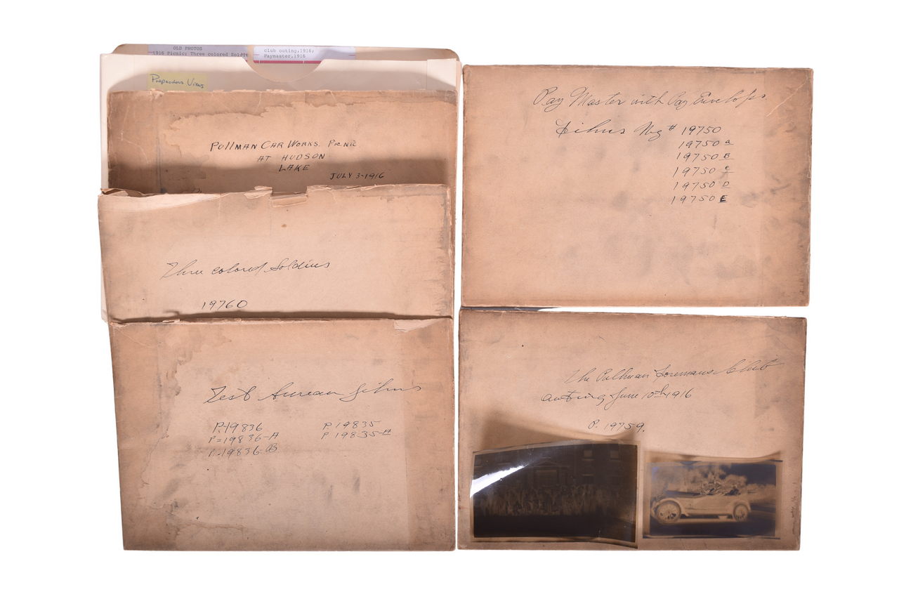 3454 - 44 Pullman Archive Negatives - Company Picnic, Foremans Club, Test thumbnail