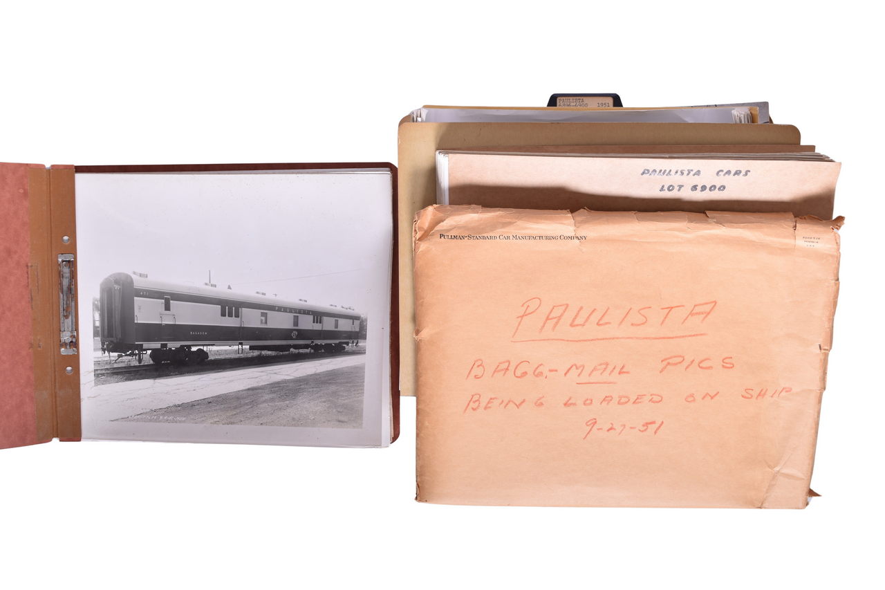 3462 - Brazillian Paulista Railway Pullman Passenger Car Photo Archive thumbnail