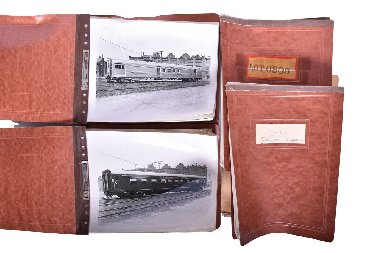 3478 - 249 Louisville and Nashville Railroad Georgia Pine Car Photos from Pullman Archives thumbnail