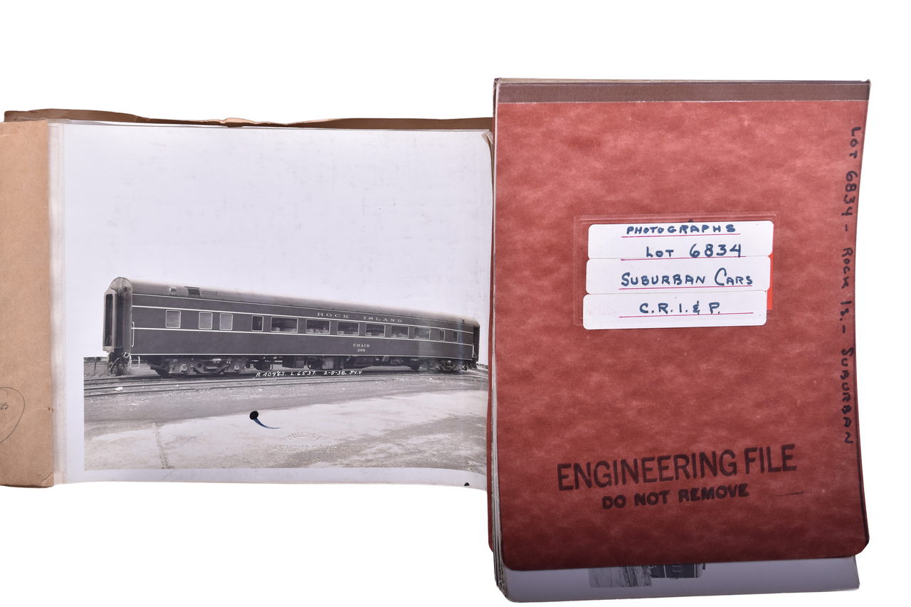 3488 - 57 Rock Island Railroad Car Photos from Pullman Archives thumbnail