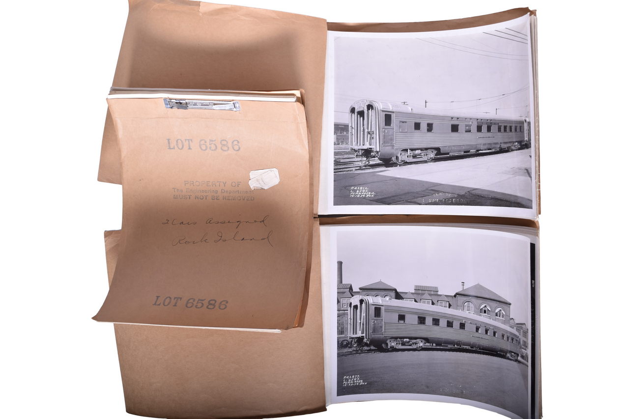 3492 - 131 Rock Island Railroad Car Photos from Pullman Archives thumbnail