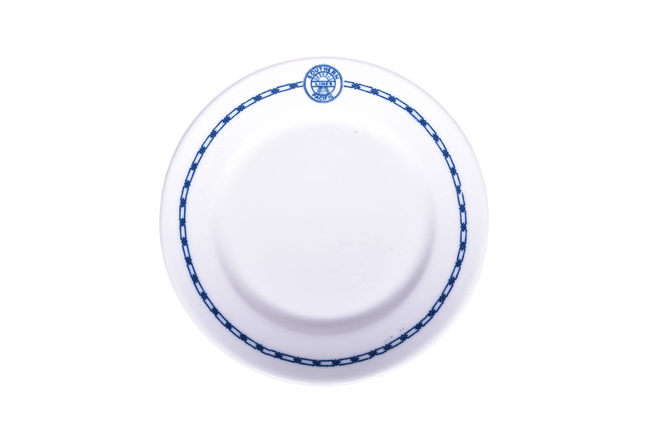 3515 - Southern Pacific Lines Railroad China Ravenna Plate thumbnail