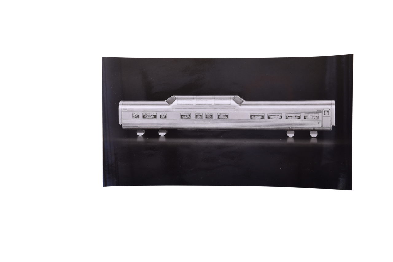 3596 - Original Budd Press Releases - California Zephyr Mock-Up and More thumbnail