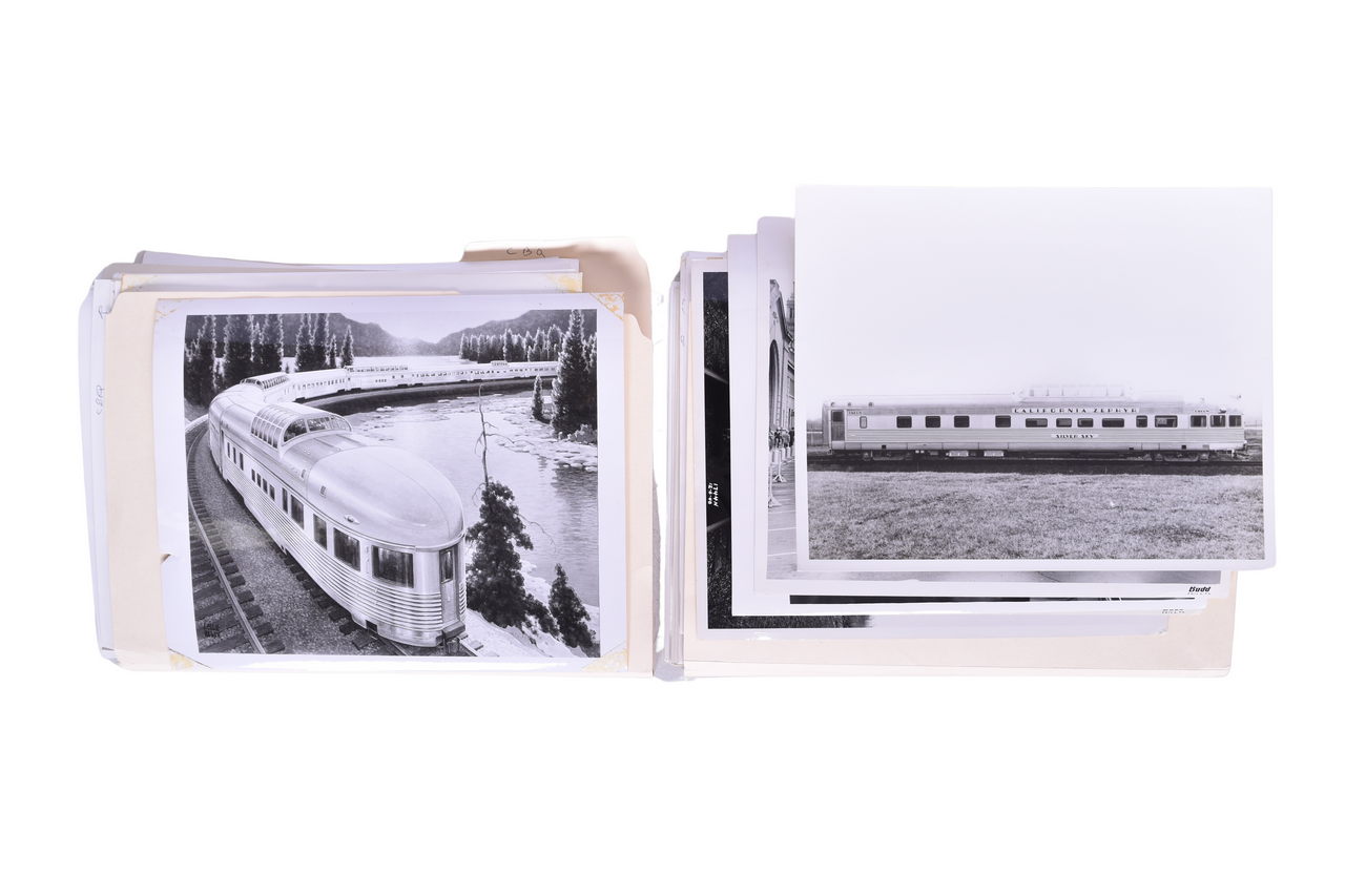 3598 - 115+ Original California Zephyr Trainset Photos from the Budd Archives thumbnail