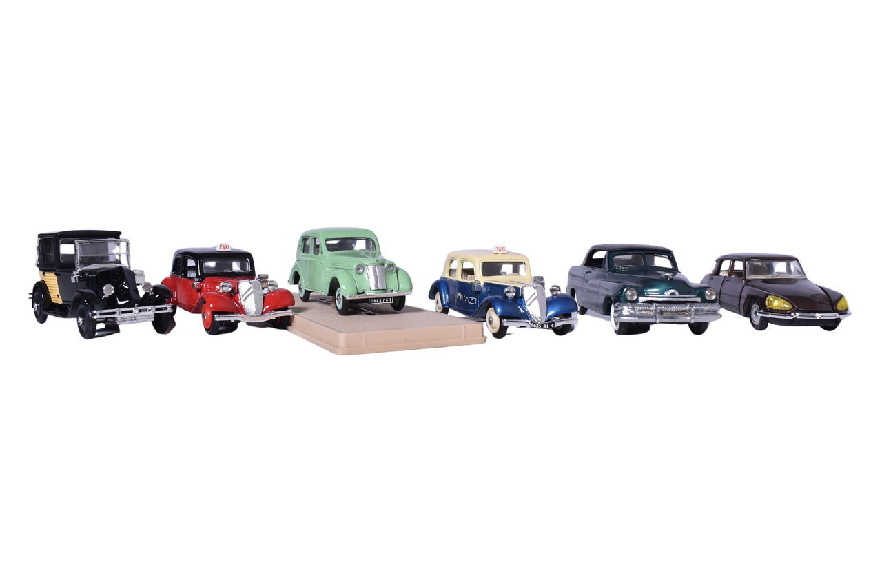 268 - Six Eligor Car Models - Renault, Citroen, and Packard thumbnail