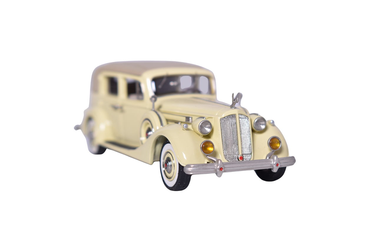 231 - Motor City 1937 Packard Formal Sedan - Yellow thumbnail