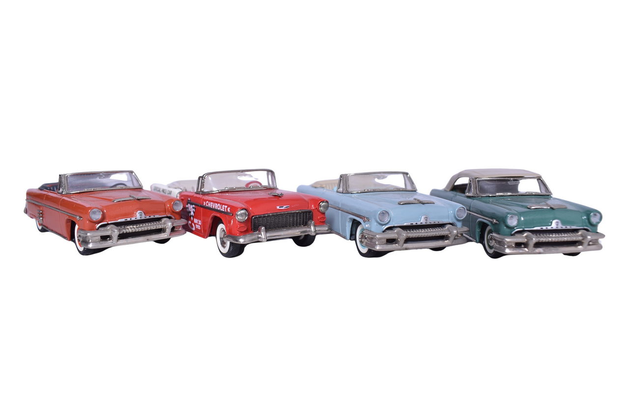 244 - Four Collector's Classics 1950s Models - Chevrolet Indy Pace Car and Mercury thumbnail