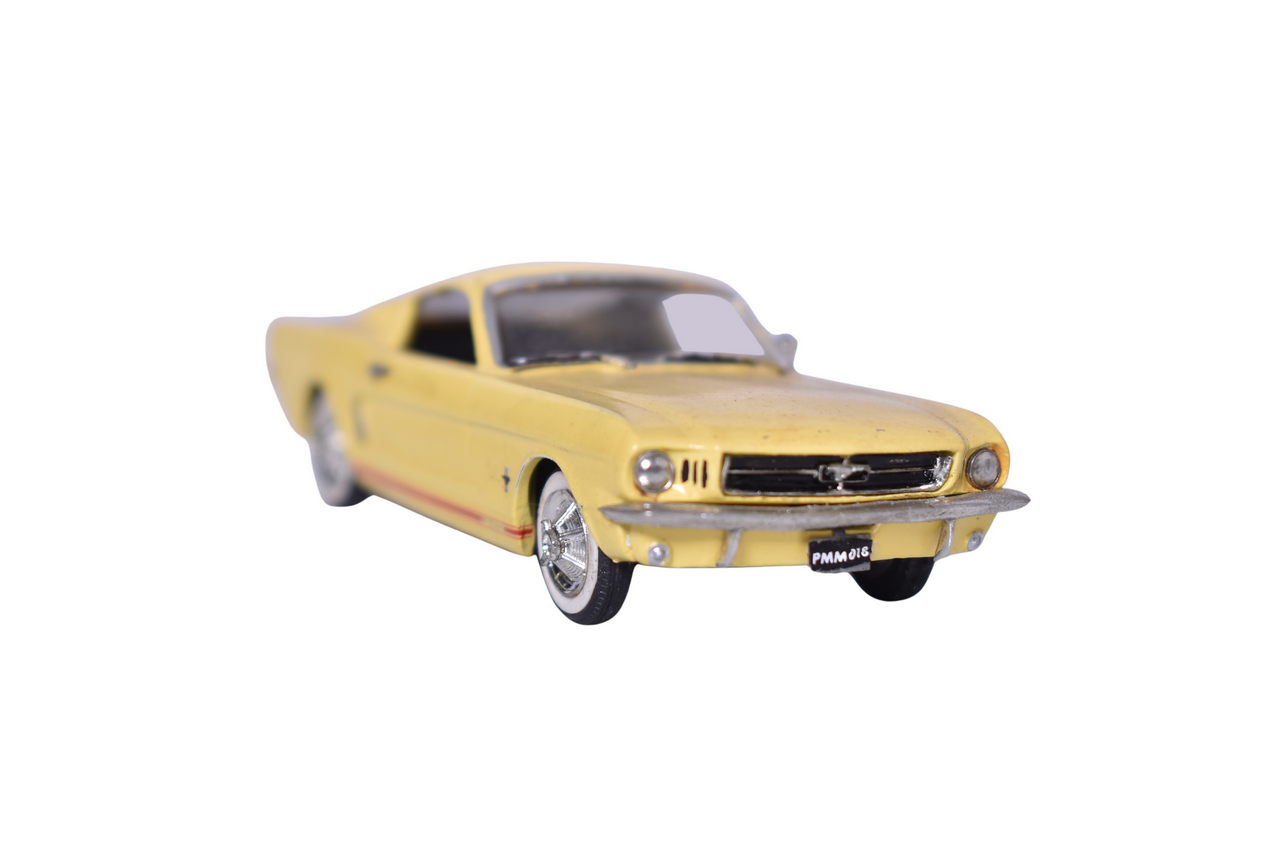 267 - Precision Miniatures 1965 Ford Mustang Fastback - 1:43 Maize Yellow thumbnail