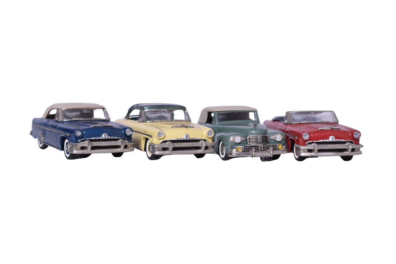 214 - Four Collector's Classics 1940s/50s Models - Lincoln and Mercury thumbnail