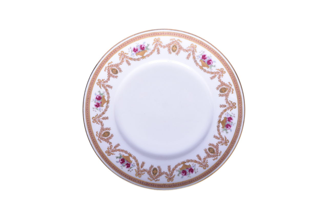 3561 - Chicago and North Western Railroad China Sterling Service Plate 10 1/8