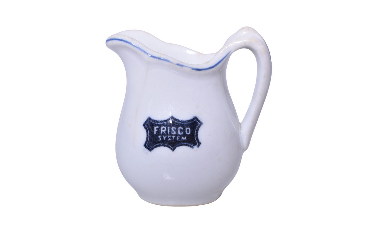 3579 - St. Louis San Francisco Railroad Frisco System China Creamer thumbnail