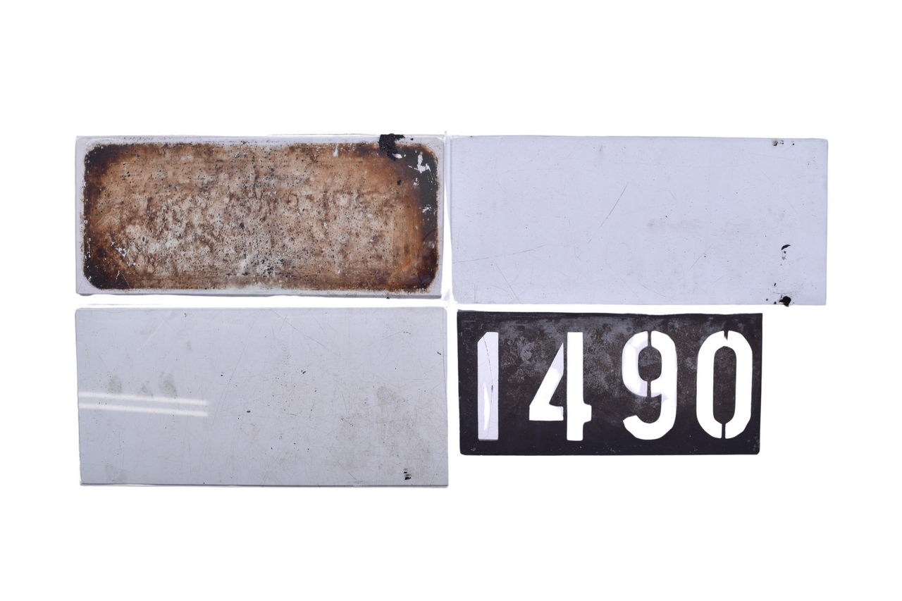 3267 - New York Central Headlight Number Insert - #1490 H5u 2-8-2 thumbnail