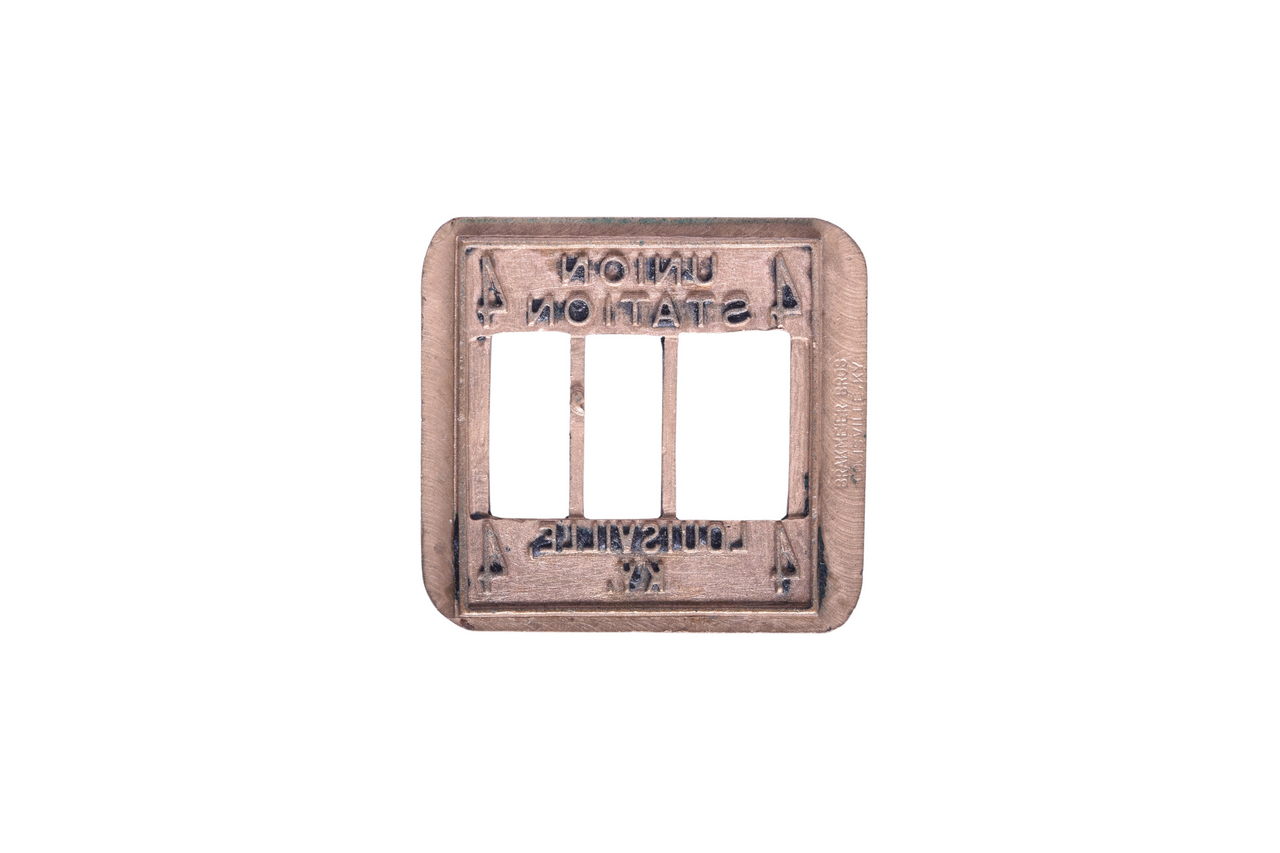 3331 - Louisville and Nashville Railroad Union Station Louisville, Kentucky Dater Die thumbnail