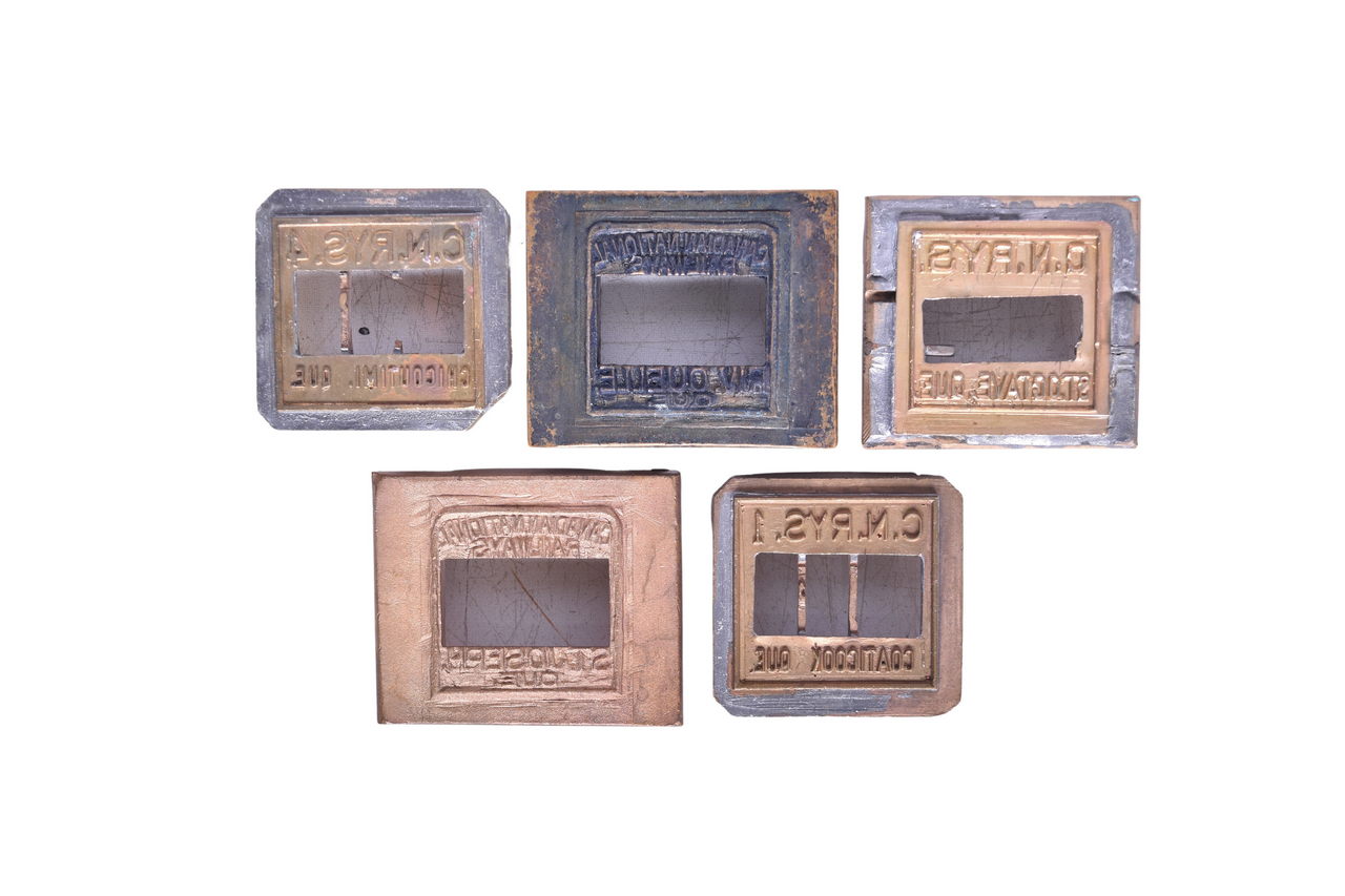 3343 - Five Canadian National Railway Quebec Dater Dies thumbnail