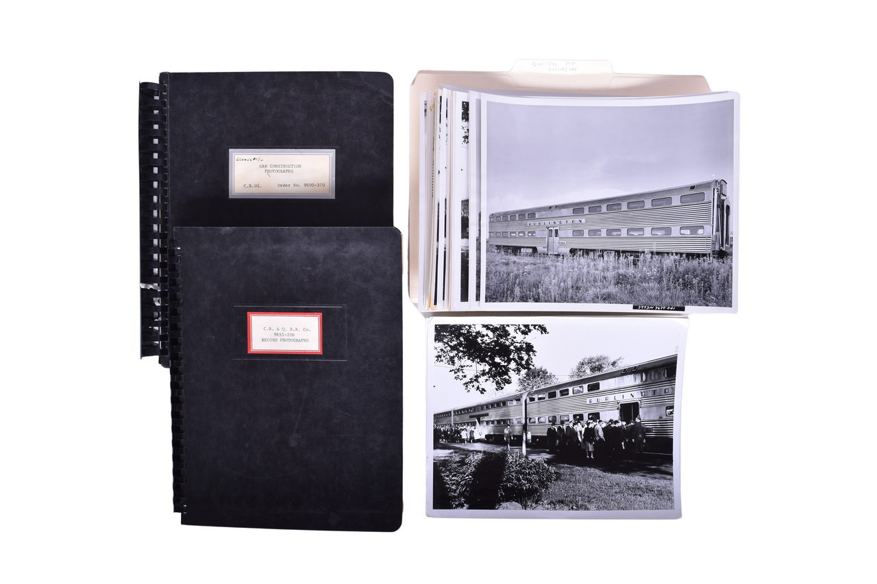 3614 - Budd Archive Photos and Albums - Burlington Commuter Bi-Level Gallery Cars thumbnail